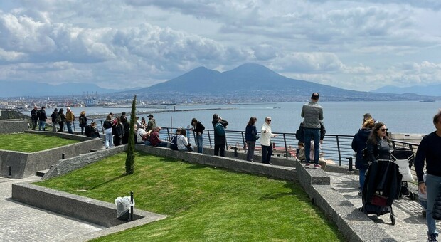 Panorama di Napoli dal Monte Echia