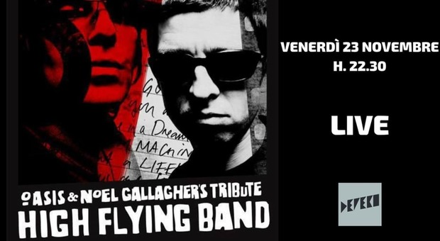 Rieti, venerdì la musica degli Oasis arriva con la High Flying Band