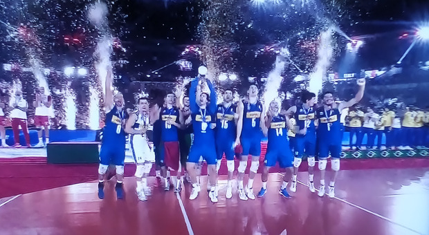 Volley, Italia-Polonia 3-1: azzurri campioni del mondo dopo 24 anni. La squadra sarà ricevuta da Mattarella