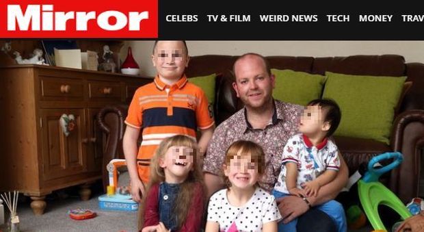 Gay e single desidera essere padre e adotta 4 bimbi disabili
