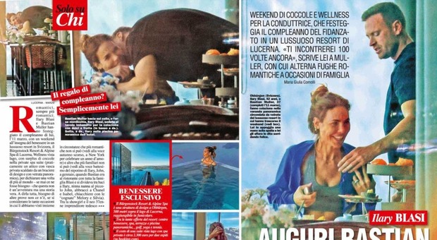 Ilary Blasi e Bastian Muller, compleanno d'amore in un resort di lusso: la suite con piscina privata
