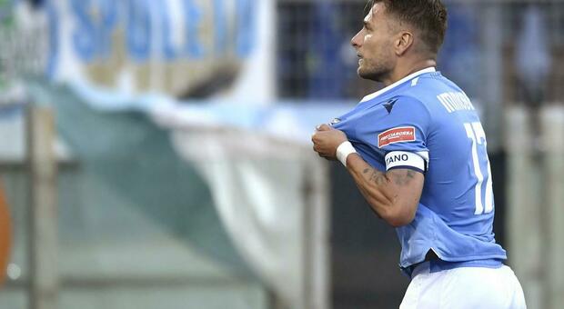 Centocinquanta gol in A con la Lazio: il capocannoniere Immobile sempre più mito