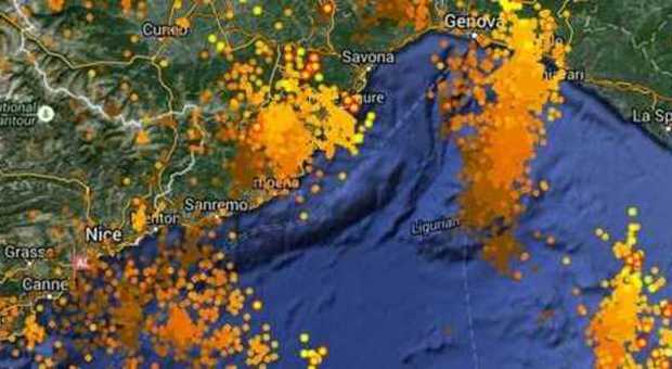 Allerta meteo in Liguria (youreporter)