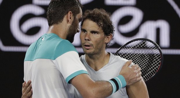 Australian Open: Nadal si ritira, Cilic si ritrova in semifinale
