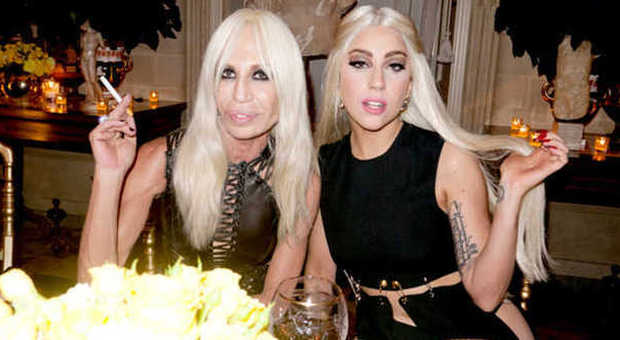 Donatella Versace e Lady Gaga