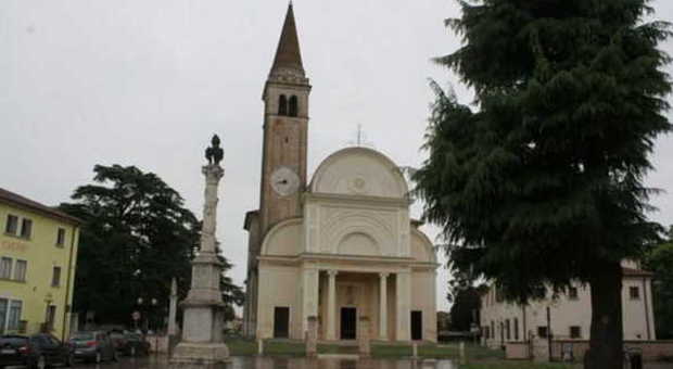 La chiesa di Zerman, frazione di Mogliano Veneto