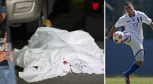 Peralta, capitano dell'Honduras, ucciso in un parcheggio. Calcio choc
