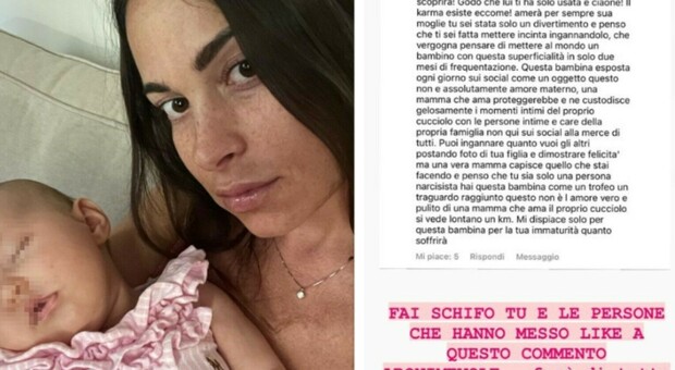 Vittoria Deganello attaccata da un hater: «Alessandro Murgia ti ha solo usata e io godo». Lei risponde furiosa: Fai schifo