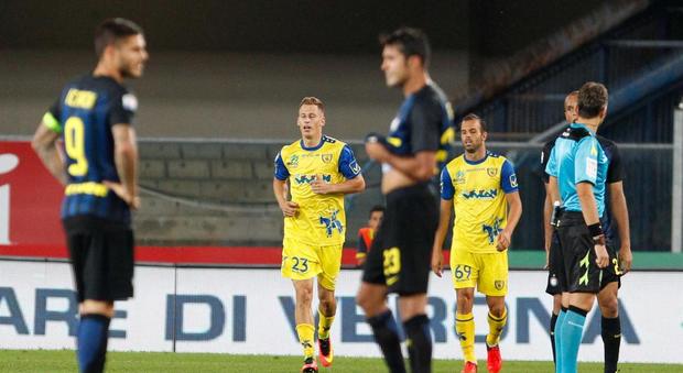 L'Inter cade al Bentegodi, 2-0 per il Chievo con la doppietta show di Birsa