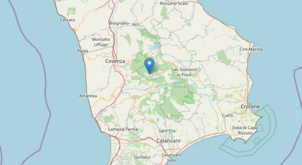 Terremoto oggi in Calabria, forte scossa avvertita a Cosenza e in gran parte della regione