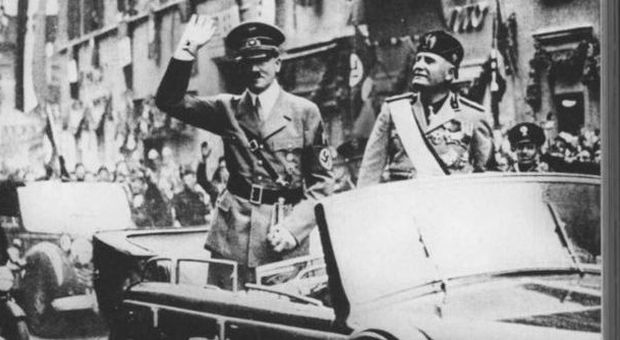 Hitler e Mussolini a Roma nel 1938