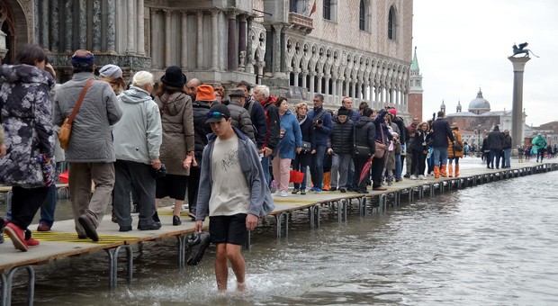 Stop all'acqua alta, nuovo progetto mette all'asciutto Piazza San Marco