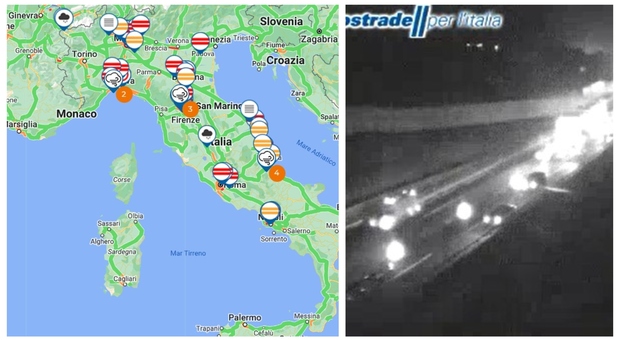 Nuovo incidente in autostrada A14: schianto tra Loreto e Civitanova, coda di 3 km