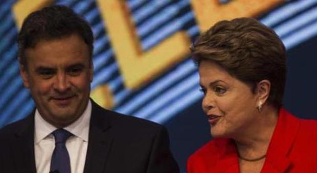 Aecio Neves e Dilma Rousseff