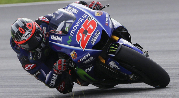 Maverick Vinales, il pilota della Yamaha, nuovo compagno di squadra di Valentino Rossi, è stato il migliore nella terza giornata di test a Sepang