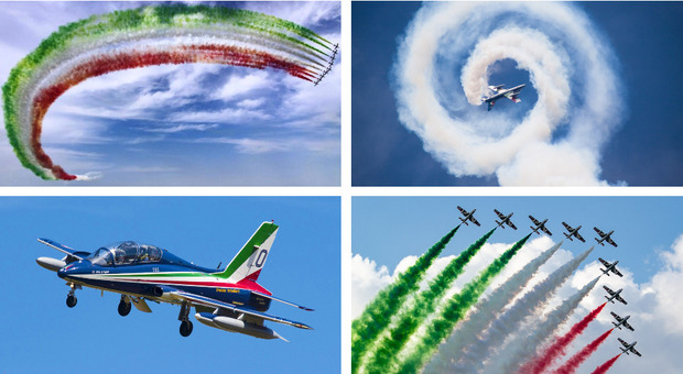 Frecce Tricolori, i 60 anni celebrati ieri e oggi a Rivolto Rivedi il maxi air-show applaudito dal presidente Mattarella