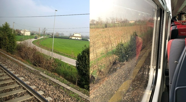 Suicidio a Mestrino sulla linea ferroviaria Venezia-Milano, circolazione in tilt. I passeggeri: «Abbiamo sentito un botto»