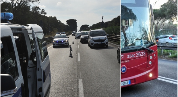 Roma, incidente sulla Colombo: scontro tra una moto e un bus Atac. Grave il fotografo Ferdinando Mezzelani
