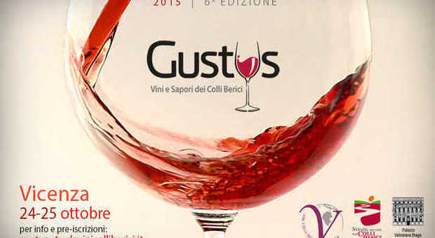 Gustus, vini e sapori dei Colli berici: due giorni con le specialità vicentine