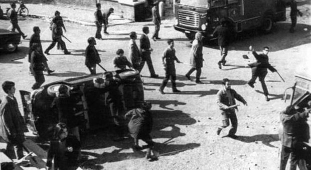 1 marzo 1968, scontri all'Università di Roma