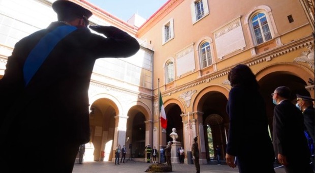 Celebrazione del due giugno in prefettura a Perugia (foto archivio)
