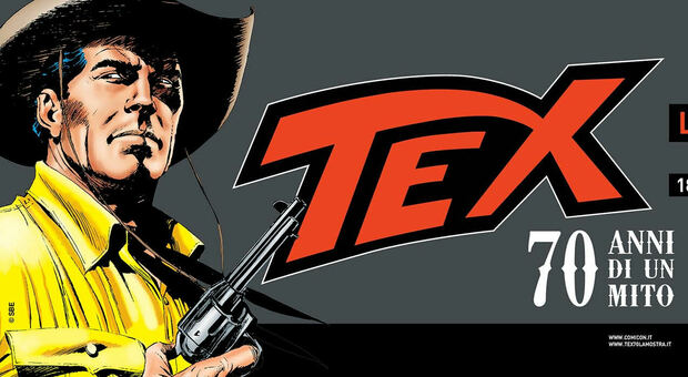 Comicon Extra, a Salerno la mostra «Tex 70 anni di un mito»