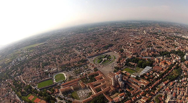 Padova vista dall'alto