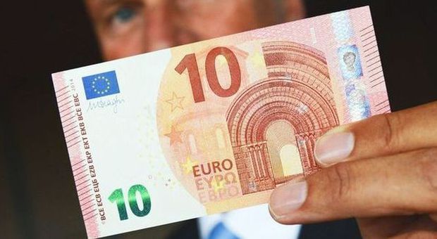 Euro, ecco la nuova banconota da dieci