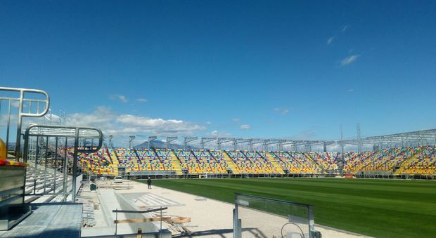 Il nuovo stadio di Frosinone "Benito Stirpe"