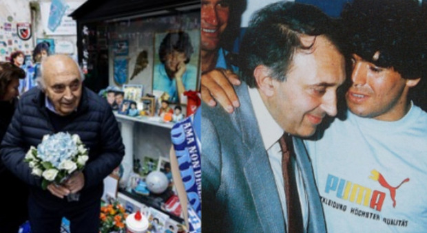 Corrado Ferlaino caduto per le scale, l'ex presidente del Napoli ricoverato in ospedale