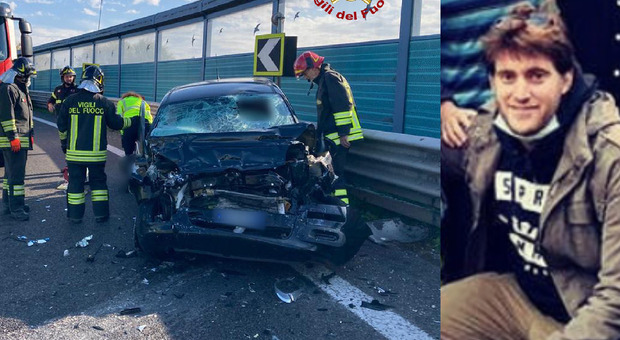 Incidente mortale: auto contro camion, deceduto Giorgio Cusin, a destra