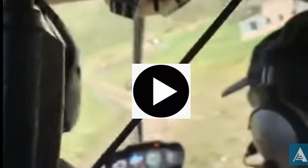 Elicottero con turisti a bordo si schianta, uno dei passeggeri filma l'impatto