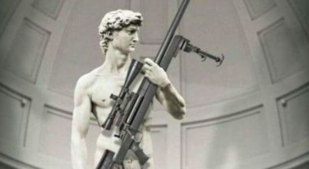 Non solo il David di Michelangelo con il fucile: ecco tutti gli spot-provocazione