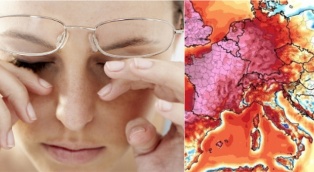 Allarme caldo, le alte temperature danneggiano la vista e portano alla cecità: danni alla cornea, cristallino e retina. Lo studio