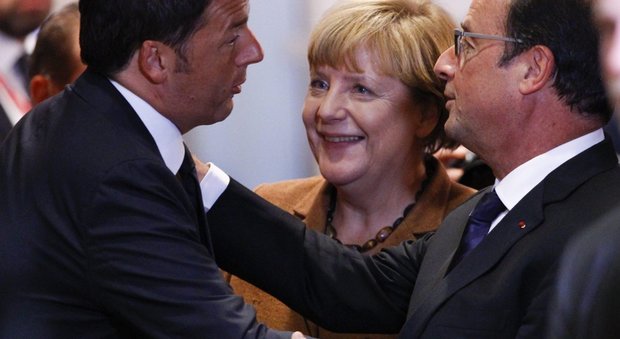 Ventotene, vertice Renzi-Merkel-Hollande per rilanciare l'Europa