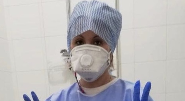 Caterina Borghetti. La nipote di Nonna Peppina infermiera tra i malati Covid-19 a Pesaro