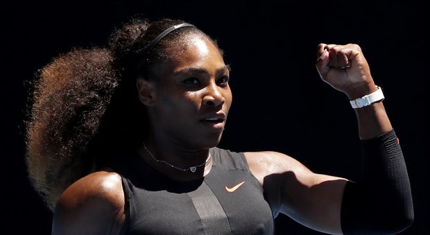 Serena Williams, quattro cartelli giganti dal marito: «Miglior mamma di sempre»