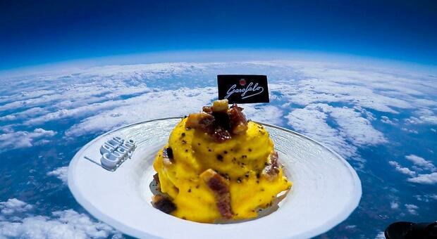 #CarbonaraDay, l.ta Cucina e Pasta Garofalo lanciano nello spazio il piatto di pasta più amato al mondo