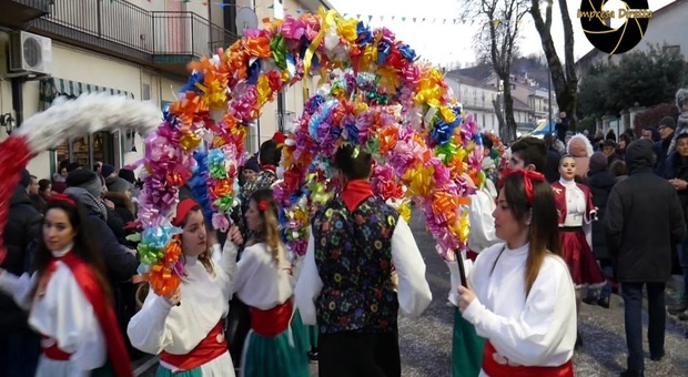 Carnevale di Montemarano, il folklore protagonista in Irpinia