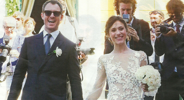 Gabriella Pession sposa: ecco le foto del matrimonio con Richard Flood: "Amore nato sul set"