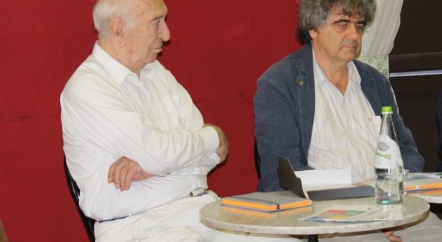 Giuliano Montaldo e Alberto Crespi, i curatori della rassegna cinematografica narnese