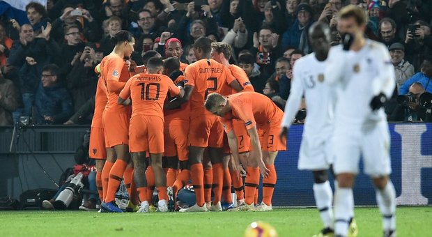 Nations League, Olanda-Francia 2-0: Wijnaldum e Depay spingono la Germania in B