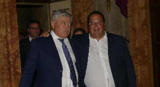 Il senatore Fusco e il deputato Durigon (Lega)