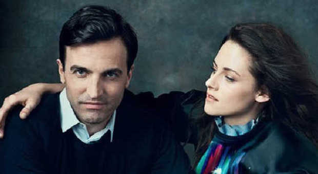 Nicolas Ghesquière e Kristen Stewart foto Norman Jean Roy - Vogue