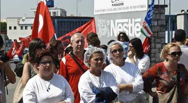 Perugina, scatta la cassa integrazione I sindacati: «Nestlè mantenga gli impegni»