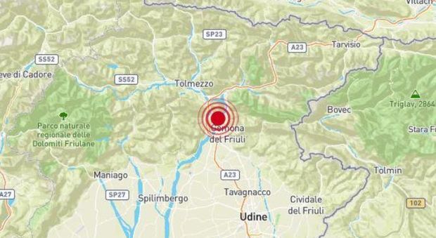 Forte terremoto in Friuli: paura a Udine, Tolmezzo e Tarvisio in tarda serata
