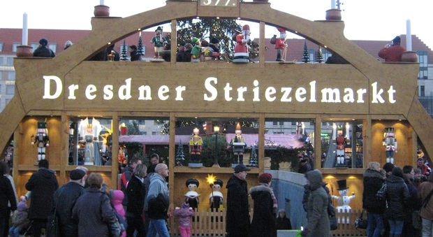 Nella romantica Dresda le bancarelle più antiche di tutta la Germania