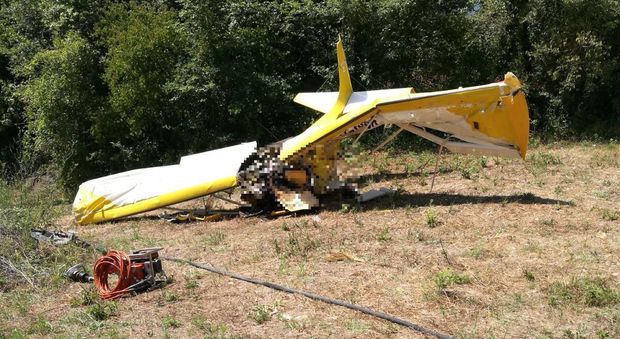Tragedia a Caiazzo: precipita ultraleggero, morto pilota