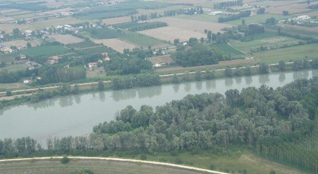L'Adige a Badia Polesine
