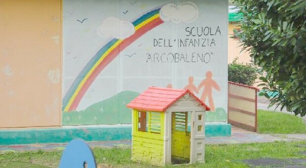 CAMPALTO Il giardino della scuola materna Arcobaleno